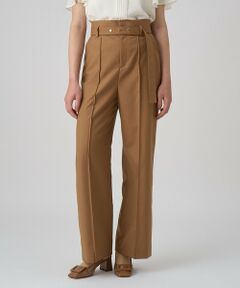 ANAYI / アナイ その他パンツ | マットクロスワイドパンツ