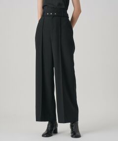 ANAYI / アナイ その他パンツ | マットクロスワイドパンツ