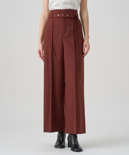 ANAYI / アナイ その他パンツ | マットクロスワイドパンツ | 詳細10