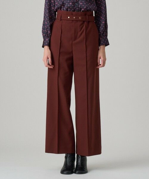 ANAYI / アナイ その他パンツ | マットクロスワイドパンツ | 詳細11