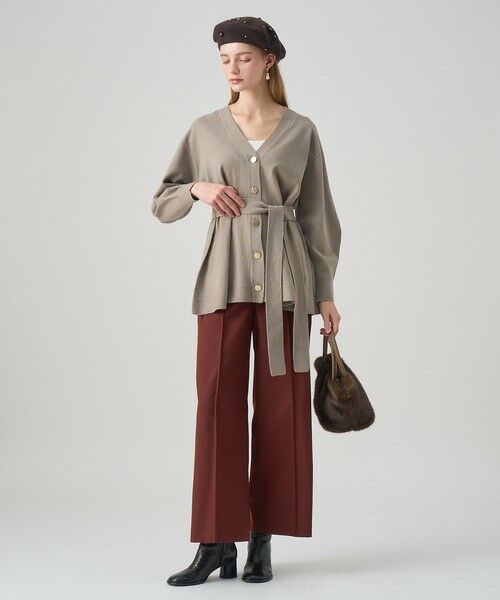 ANAYI / アナイ その他パンツ | マットクロスワイドパンツ | 詳細13