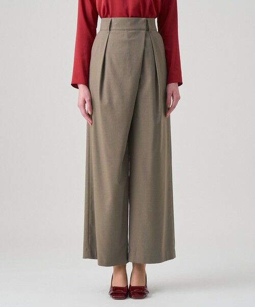 ANAYI / アナイ その他パンツ | ソフトサキソニーラップフウパンツ | 詳細1