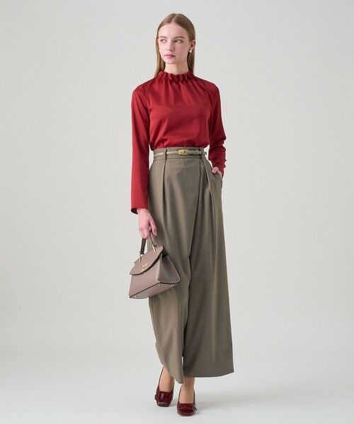 ANAYI / アナイ その他パンツ | ソフトサキソニーラップフウパンツ | 詳細5