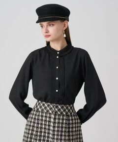 ANAYI / アナイ シャツ・ブラウス | ポリデシンプリーツディテールブラウス