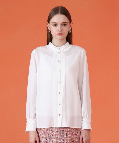 ANAYI / アナイ シャツ・ブラウス | ポリデシンプリーツディテールブラウス | 詳細1