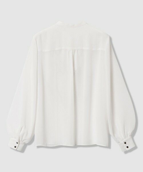 ANAYI / アナイ シャツ・ブラウス | ジョーゼットバイカラーラッフル ブラウス | 詳細5