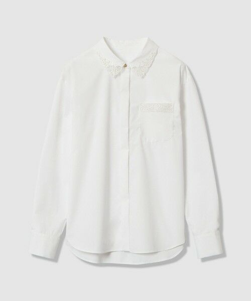 ANAYI / アナイ シャツ・ブラウス | エンブレム刺繍シャツ | 詳細7