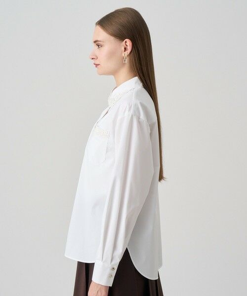 ANAYI / アナイ シャツ・ブラウス | エンブレム刺繍シャツ | 詳細2