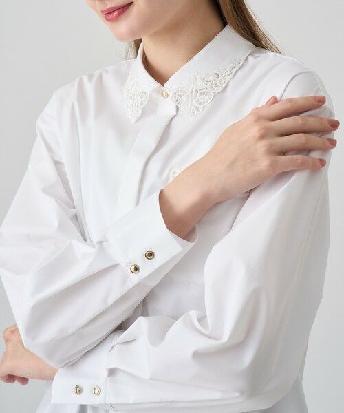 ANAYI / アナイ シャツ・ブラウス | エンブレム刺繍シャツ | 詳細5