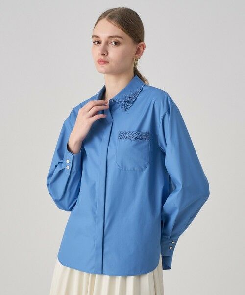 ANAYI / アナイ シャツ・ブラウス | エンブレム刺繍シャツ | 詳細16