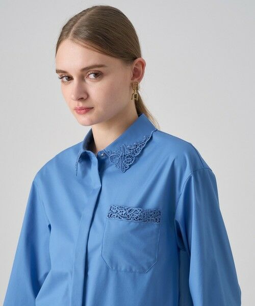 ANAYI / アナイ シャツ・ブラウス | エンブレム刺繍シャツ | 詳細17