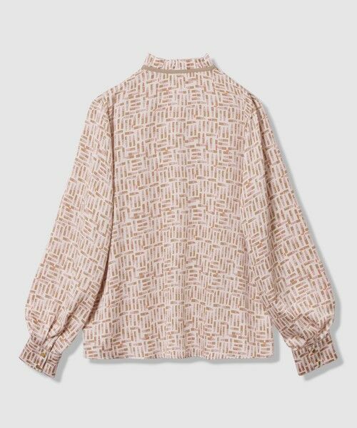 ANAYI / アナイ シャツ・ブラウス | 【セットアップ対応商品】リッププリントフリルネック ブラウス | 詳細6