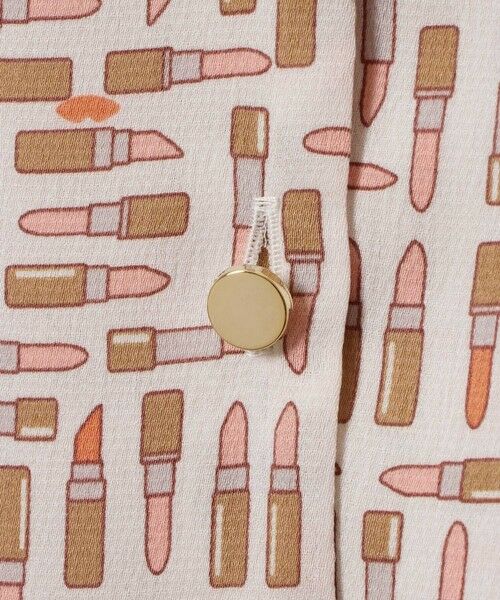 ANAYI / アナイ シャツ・ブラウス | 【セットアップ対応商品】リッププリントフリルネック ブラウス | 詳細7