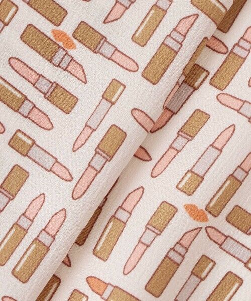 ANAYI / アナイ シャツ・ブラウス | 【セットアップ対応商品】リッププリントフリルネック ブラウス | 詳細8