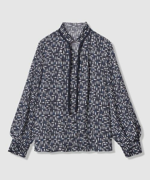 ANAYI / アナイ シャツ・ブラウス | 【セットアップ対応商品】リッププリントフリルネック ブラウス | 詳細14