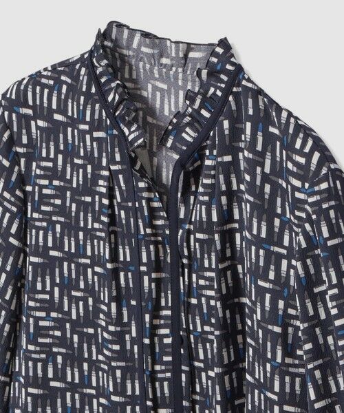 ANAYI / アナイ シャツ・ブラウス | 【セットアップ対応商品】リッププリントフリルネック ブラウス | 詳細16