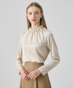 ANAYI / アナイ シャツ・ブラウス | ハンマーサテンスタンド ブラウス