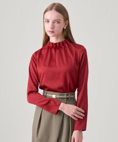 ANAYI / アナイ シャツ・ブラウス | ハンマーサテンスタンド ブラウス