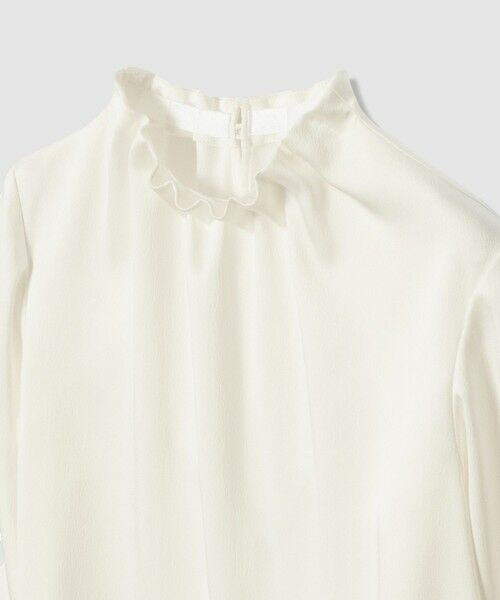 ANAYI / アナイ シャツ・ブラウス | ハンマーサテンスタンド ブラウス | 詳細11