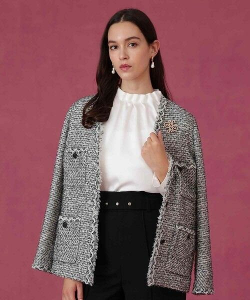 ANAYI / アナイ シャツ・ブラウス | ハンマーサテンスタンド ブラウス | 詳細5