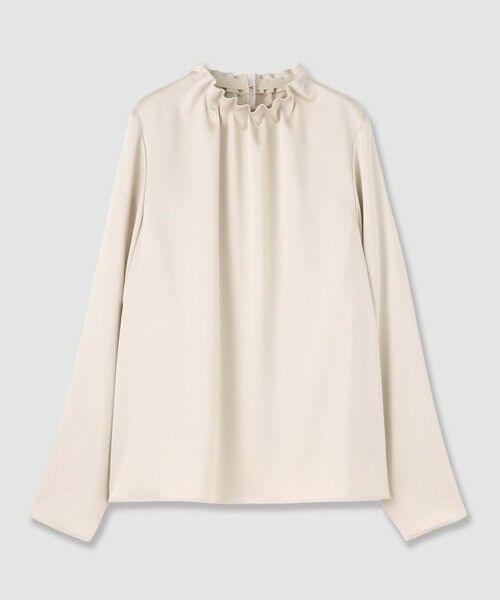 ANAYI / アナイ シャツ・ブラウス | ハンマーサテンスタンド ブラウス | 詳細22