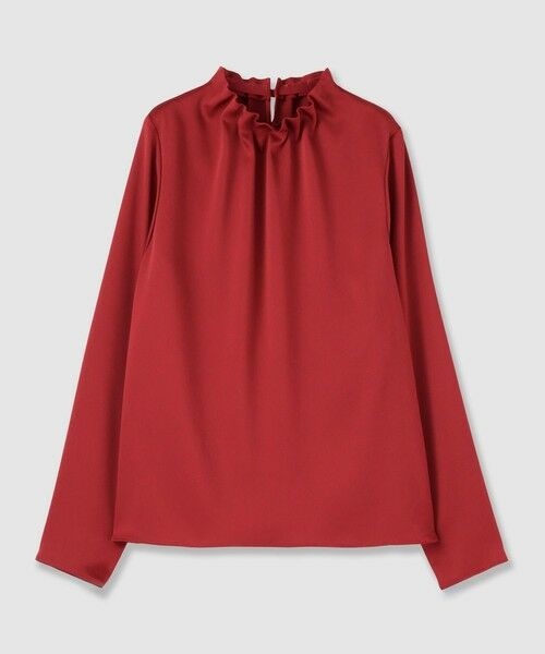 ANAYI / アナイ シャツ・ブラウス | ハンマーサテンスタンド ブラウス | 詳細27