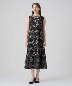 ANAYI / アナイ ドレス | フラワーエンブロイダリーフレアワンピース