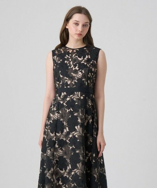 ANAYI / アナイ ドレス | フラワーエンブロイダリーフレアワンピース | 詳細3