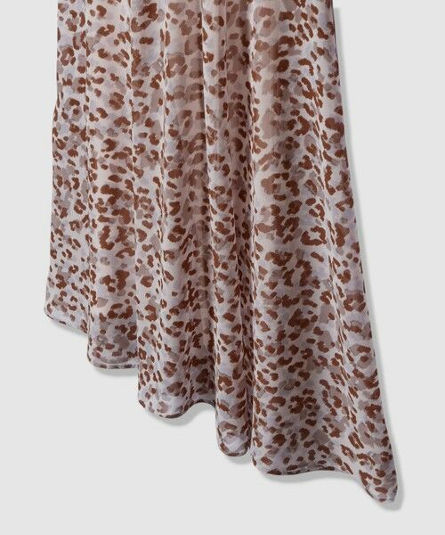 ANAYI / アナイ ロング・マキシ丈ワンピース | レオパードプリントフリルスリーブワンピース | 詳細10