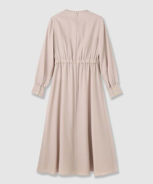 ANAYI / アナイ ロング・マキシ丈ワンピース | ウールジョーゼットカシュ ワンピース | 詳細1