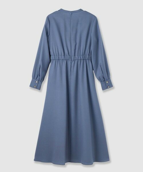 ANAYI / アナイ ロング・マキシ丈ワンピース | ウールジョーゼットカシュ ワンピース | 詳細4