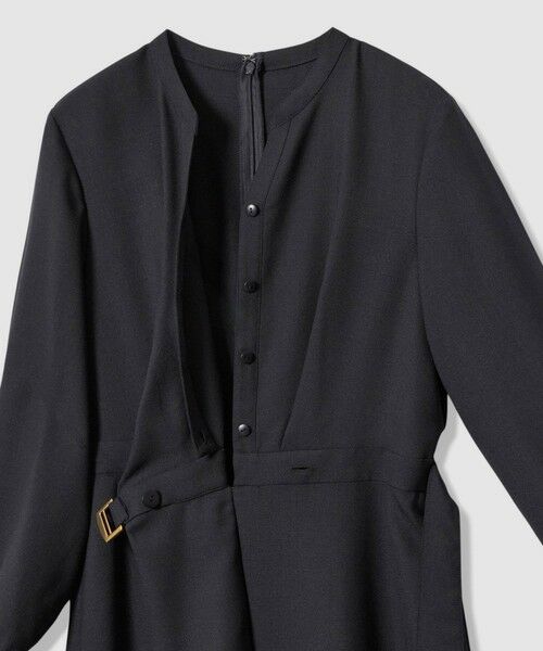 ANAYI / アナイ ロング・マキシ丈ワンピース | ウールジョーゼットカシュ ワンピース | 詳細16