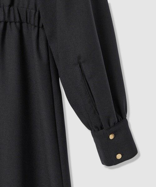 ANAYI / アナイ ロング・マキシ丈ワンピース | ウールジョーゼットカシュ ワンピース | 詳細18