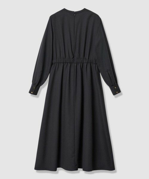 ANAYI / アナイ ロング・マキシ丈ワンピース | ウールジョーゼットカシュ ワンピース | 詳細15