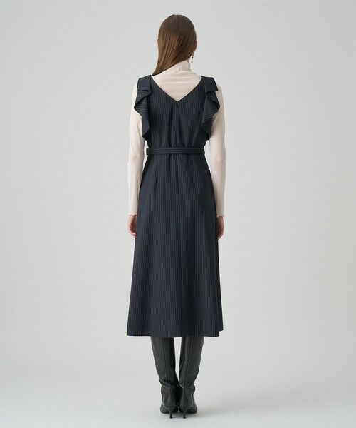 ANAYI / アナイ ドレス | ポリレーヨンラッフルショルダーワンピース | 詳細3