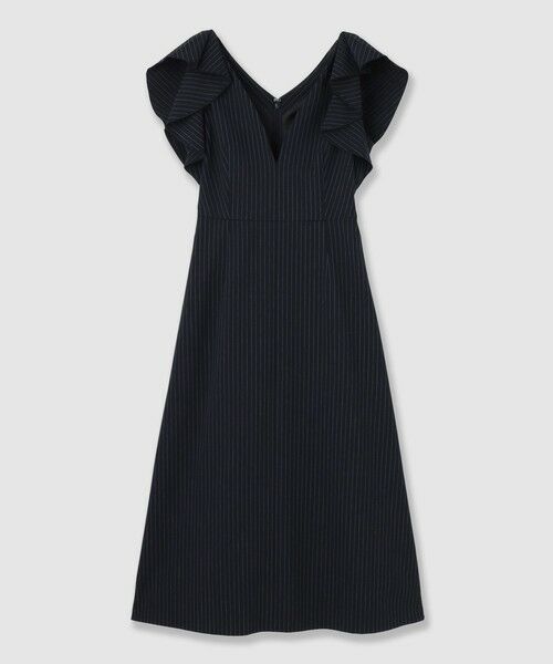 ANAYI / アナイ ドレス | ポリレーヨンラッフルショルダーワンピース | 詳細9