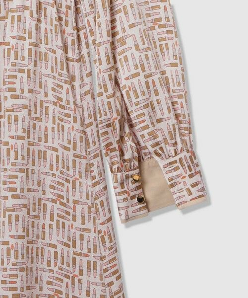 ANAYI / アナイ ロング・マキシ丈ワンピース | リッププリントボウタイフレア ワンピース | 詳細15