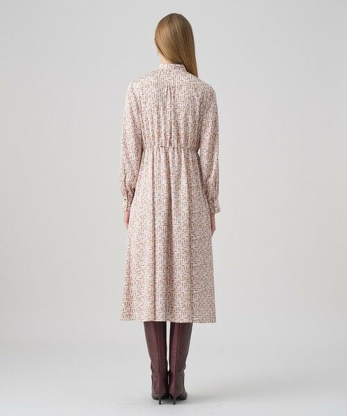 ANAYI / アナイ ロング・マキシ丈ワンピース | リッププリントボウタイフレア ワンピース | 詳細3