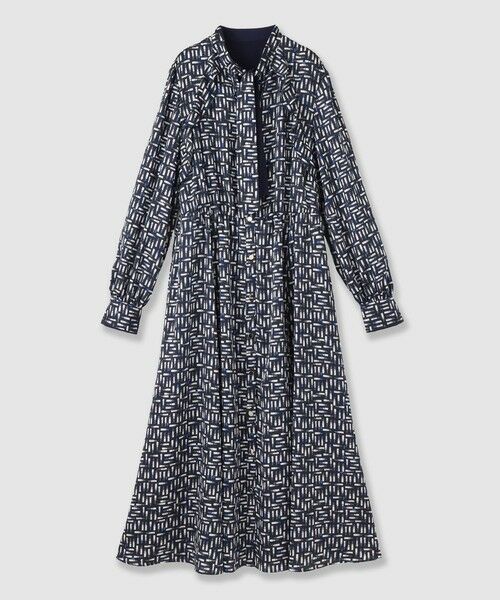 ANAYI / アナイ ロング・マキシ丈ワンピース | リッププリントボウタイフレア ワンピース | 詳細26