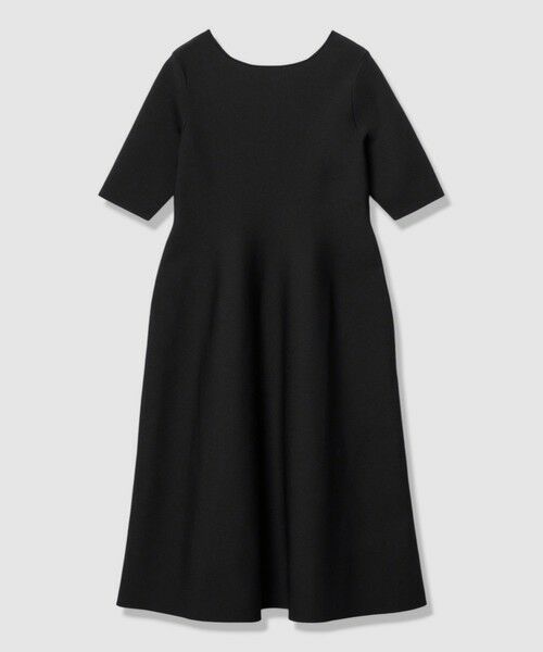ANAYI / アナイ ミニ丈・ひざ丈ワンピース | バックVネックシルエットワンピース | 詳細14
