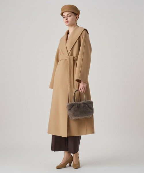 シャルムリバービッグカラーコート （トレンチコート）｜ANAYI