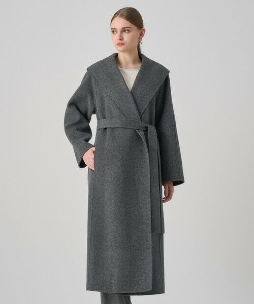 【114】アナイ　カラーリバービッグカラーコート ANAYI｜シャルムリバービックカラーコート | Rakuten Fashion