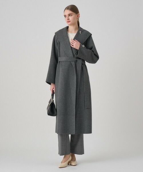 シャルムリバービッグカラーコート （トレンチコート）｜ANAYI