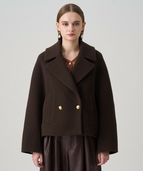 ANAYI / アナイ ピーコート | シャギーリバーショートコート | 詳細3