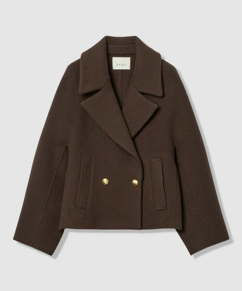 ANAYI / アナイ ピーコート | シャギーリバーショートコート | 詳細9
