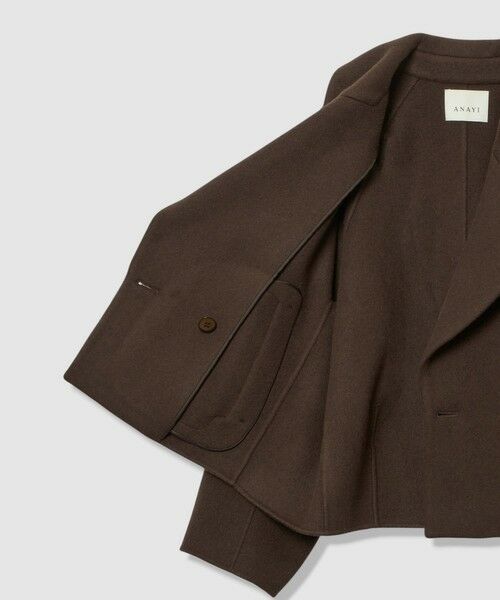 ANAYI / アナイ ピーコート | シャギーリバーショートコート | 詳細14