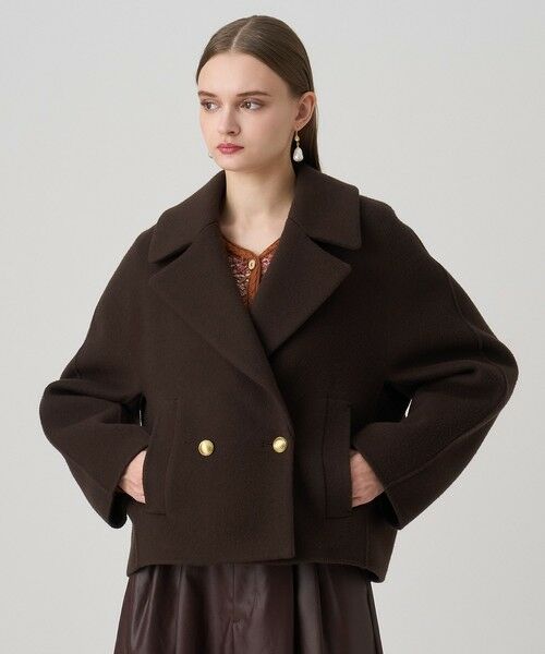 ANAYI / アナイ ピーコート | シャギーリバーショートコート | 詳細6