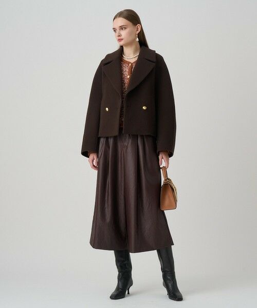 ANAYI / アナイ ピーコート | シャギーリバーショートコート | 詳細7