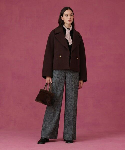 ANAYI / アナイ ピーコート | シャギーリバーショートコート | 詳細8