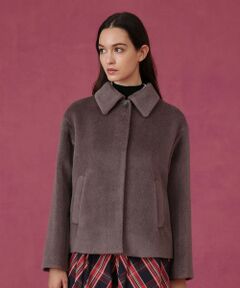 ANAYI アナイ 24AW セットアップ対象 モノトーンリボンツイードコート セットアップ対応商品】モノトーンリボンツイードコート | ANAYI